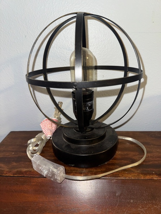 Other - Industrial-style  Orb Accent Lamp Atom Glbe Vintage Edison Bulb